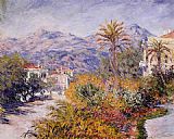 Strada Romana in Bordighera by Claude Monet